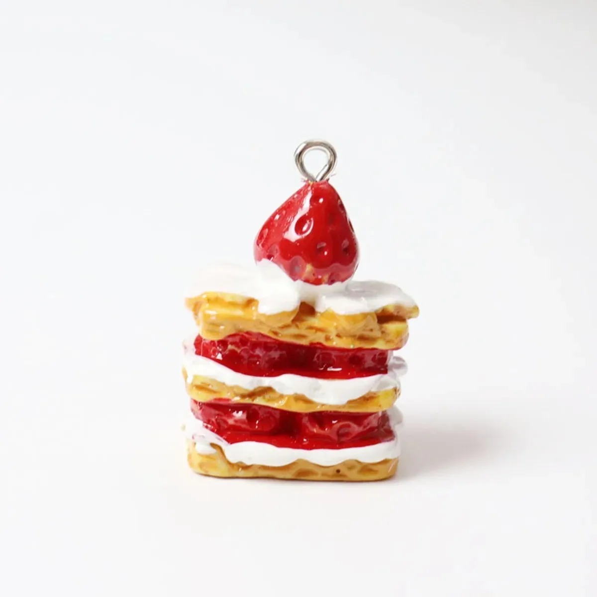Resin Art Kits For Adults - 10 Pieces Mini Simulated Strawberry Cake