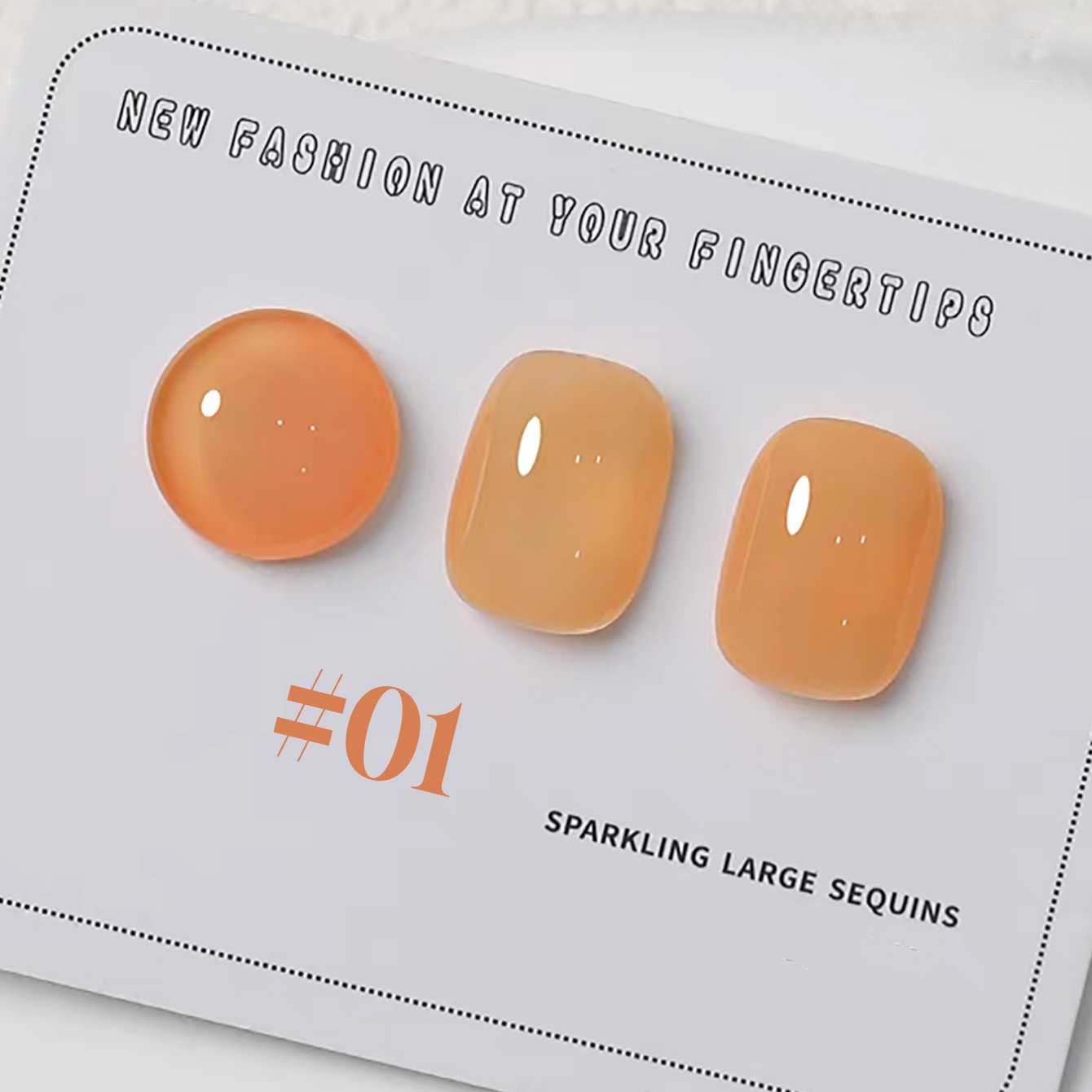 Resin Art Price - 1-6pcs PSK New Macaron Candy Orange