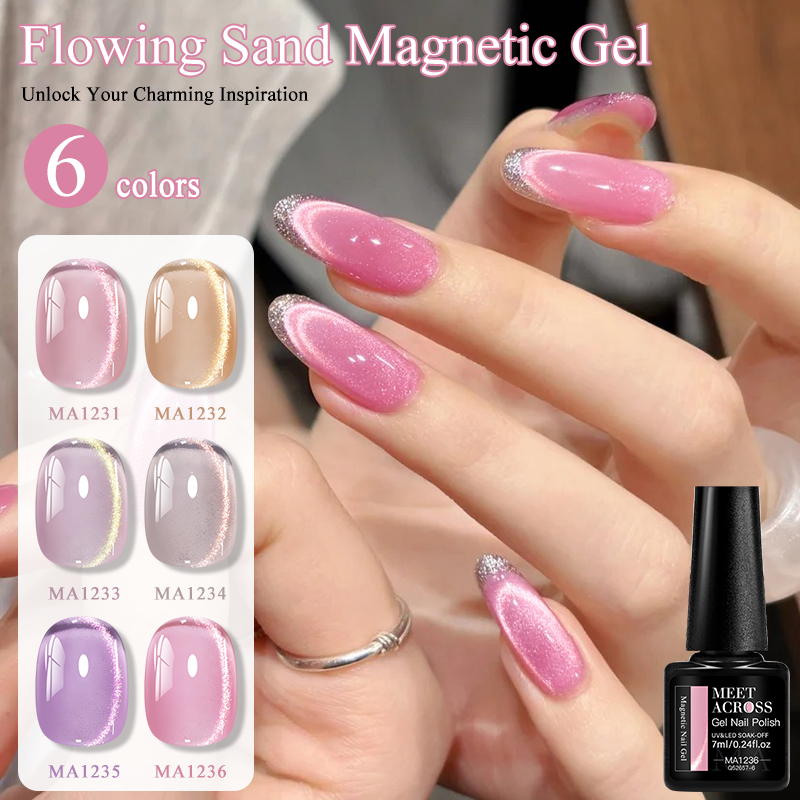 Resin Art Price - 7ml Flowing Sand Magnetic Gel Nail