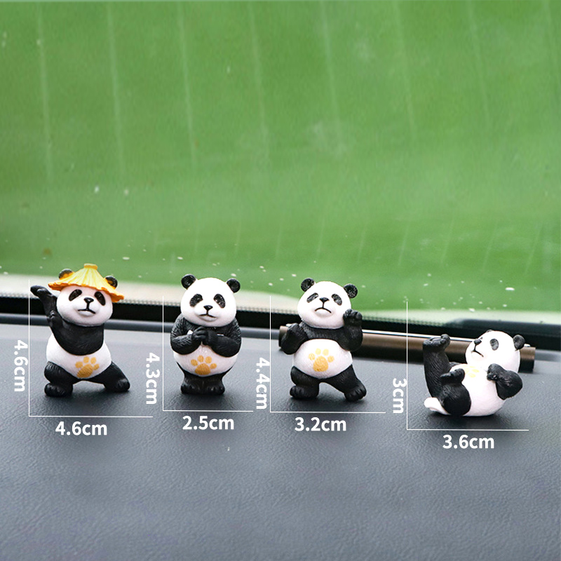 New Cute Panda Design Car Cons - Resin Art Design For Wedding recension och pris