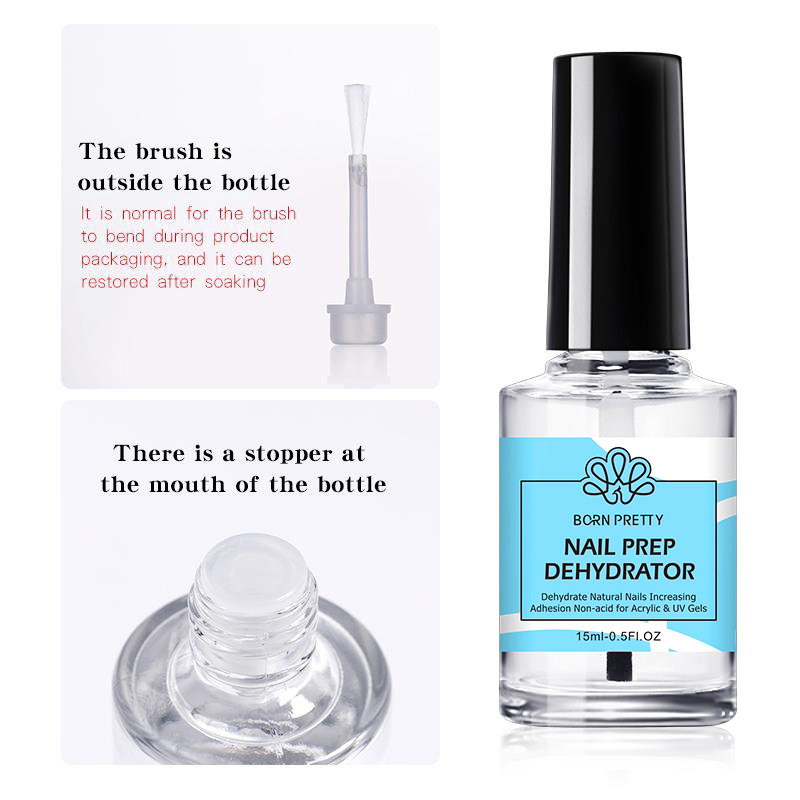 BORN PRETTY Nail Prep Dehydrat - Uv Lamp Nail Resin recension och pris