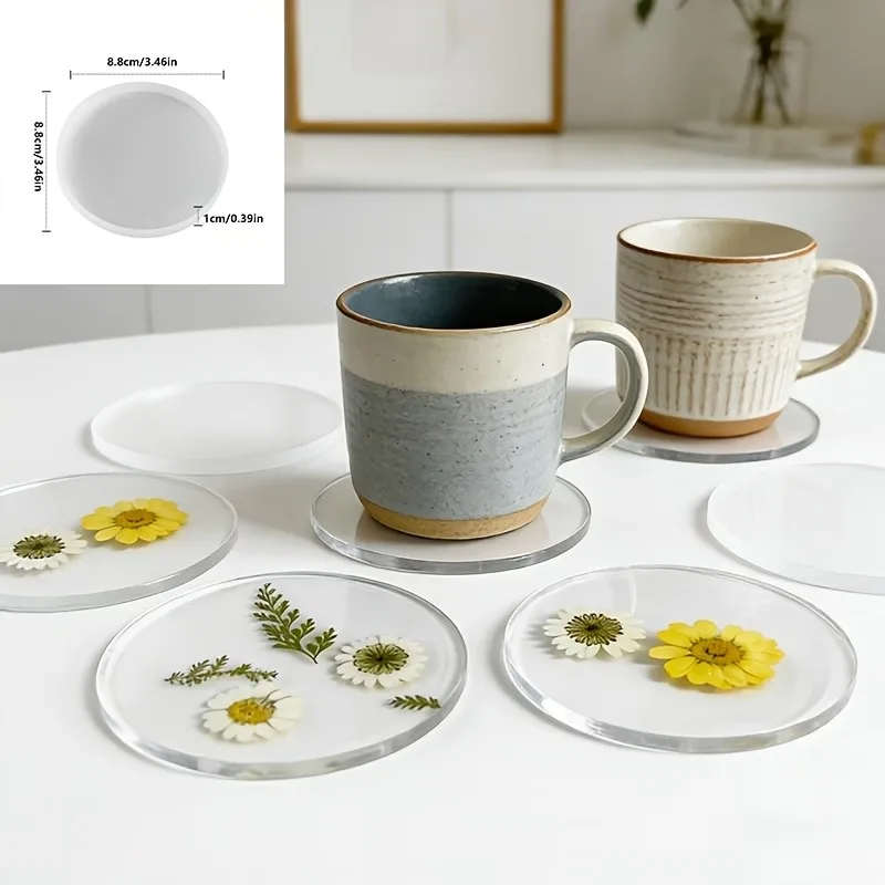 New Round and Square Coaster S - Coaster Mold Square recension och pris