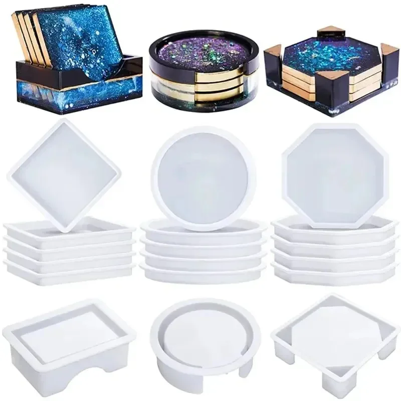 New Round and Square Coaster S - Coaster Mold Square recension och pris