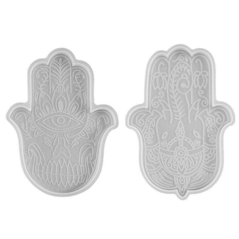 1 Pcs DIY Coaster Hand of Fati - Resin Art Coasters recension och pris