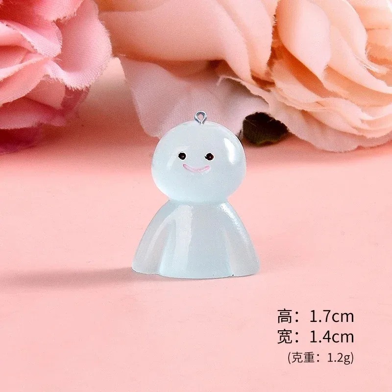 10Pcs Glow In Dark Cartoon Dol - Resin Art Materials recension och pris