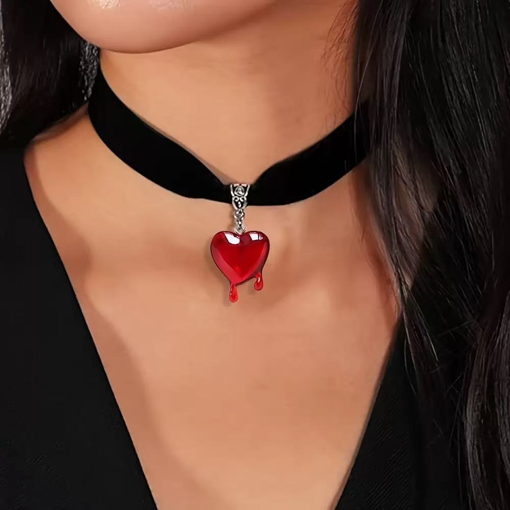 10pcs Drop Blood Heart-shaped  - Resin Art Kits For Adults recension och pris