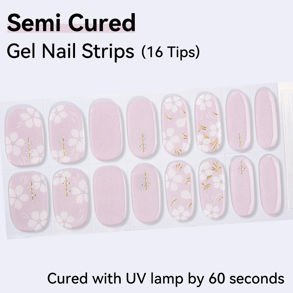 16Tips Full Cover Nail Sticker - Uv Lamp Nail Resin recension och pris
