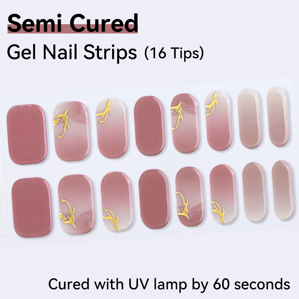 16Tips Full Cover Nail Sticker - Uv Lamp Nail Resin recension och pris