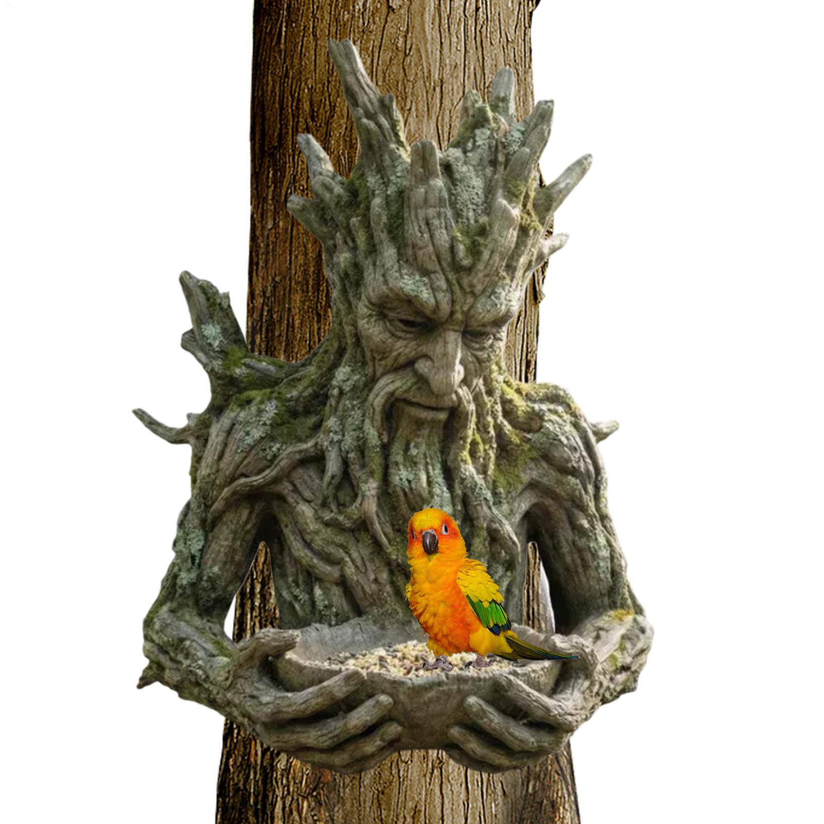 Mounted on Tree Bird Feeder We - Resin Art On Wood recension och pris