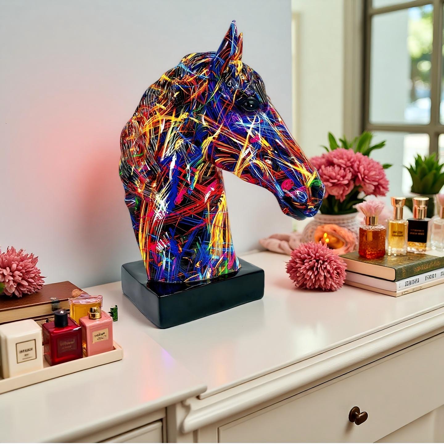 Creative Resin  Horse Head Orn - Resin Art Decor recension och pris
