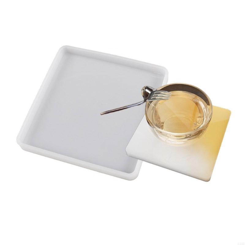 Durable Silicone Mold Round/Sq - Coaster Mold Square recension och pris