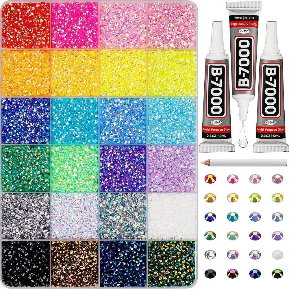 Multicolor Resin Rhinestone Ki - Resin Art Price recension och pris