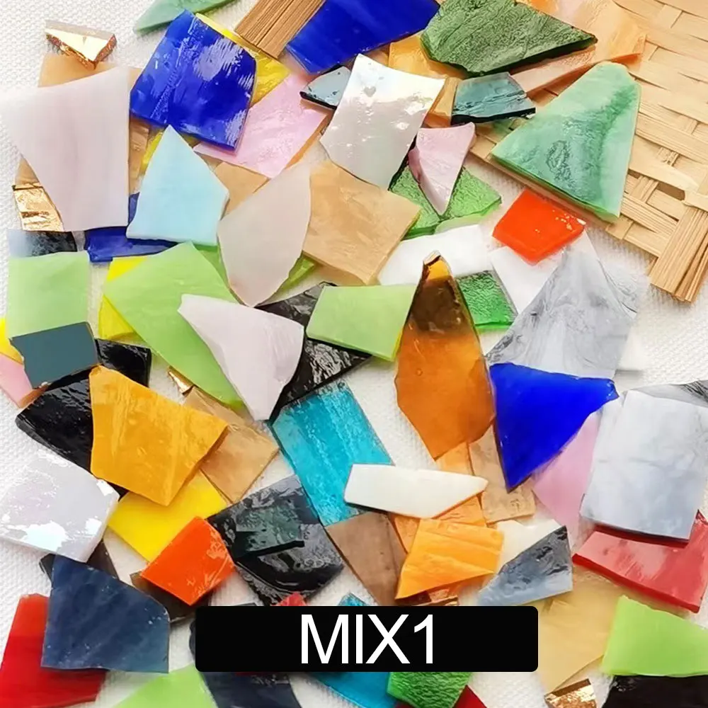 100g Mosaic Tiles Stained Glas - Resin Art Coasters recension och pris
