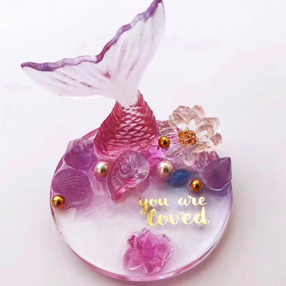 Handmade Pendant Agate Fluid A - Resin Art Coasters recension och pris