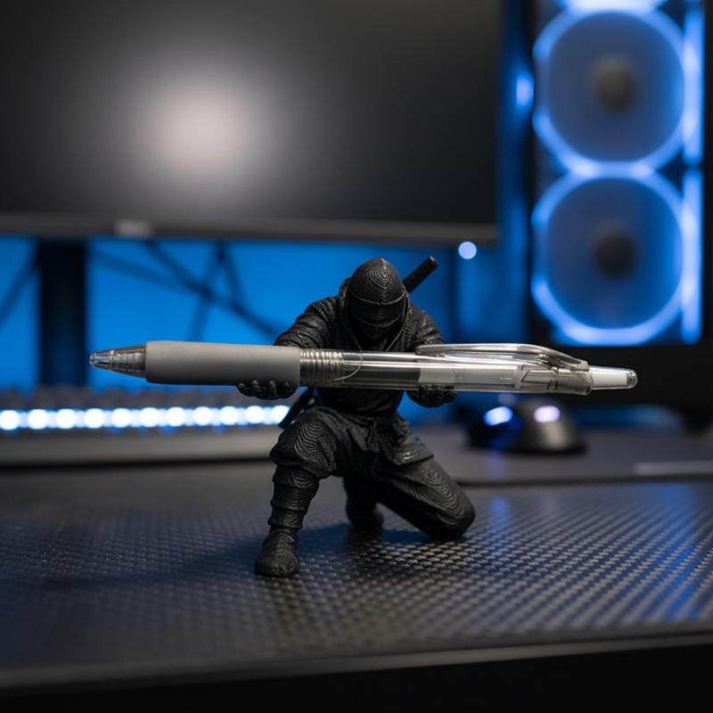 Knight Pen Holder Resin Mediev - Resin Art Price recension och pris