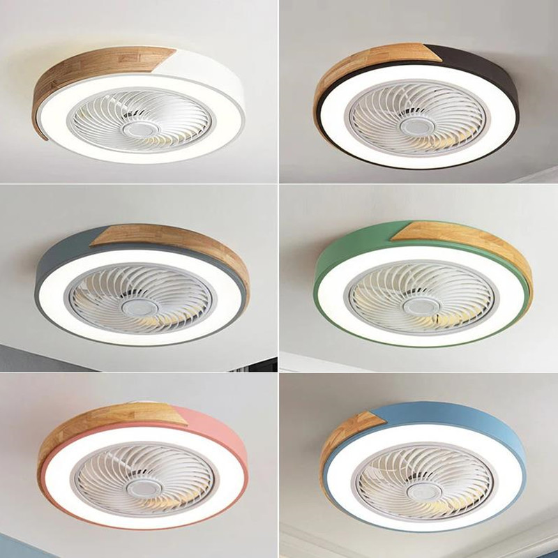 Modern Wood Ceiling Fan Light  - Resin Art On Wood recension och pris