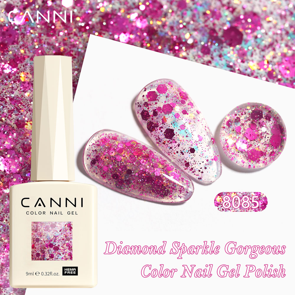 CANNI Nail Gel Polish HEMA TPO - Uv Lamp Nail Resin recension och pris