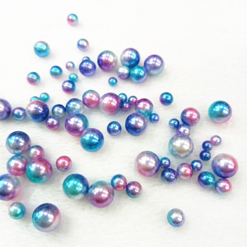 200Pcs Round Pearl Gradient Ma - Resin Art Design For Wedding recension och pris