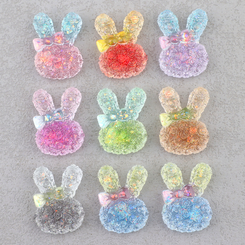 5PCS 18*25mm Luminous Gradient - Resin Art Decor recension och pris