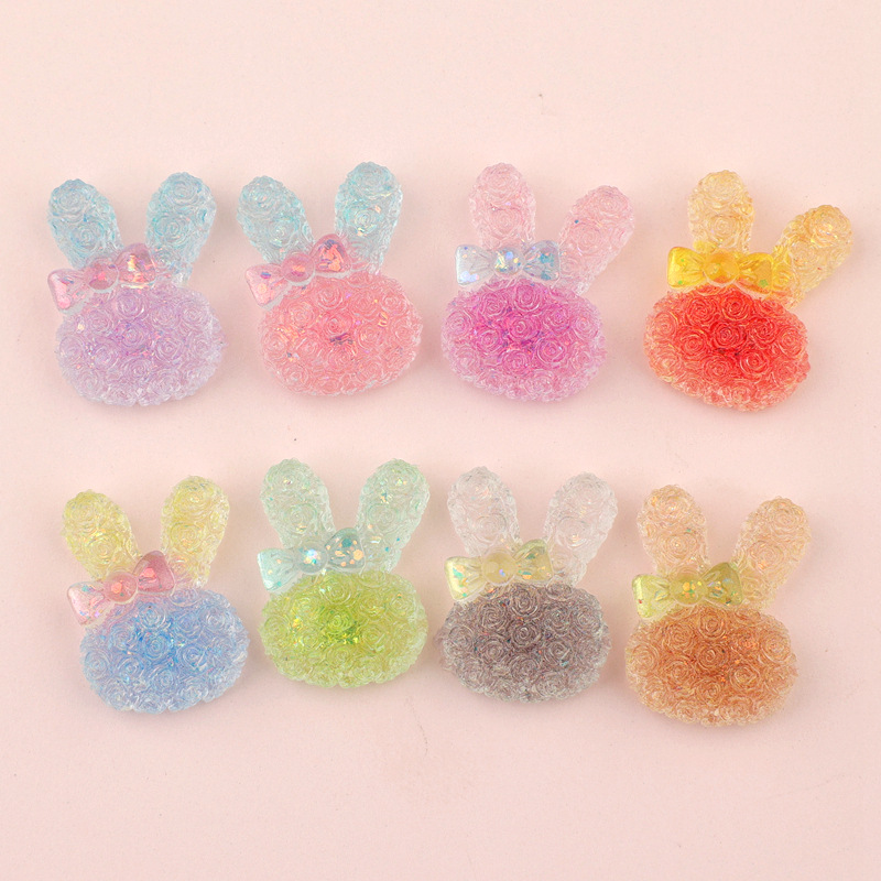 5PCS 18*25mm Luminous Gradient - Resin Art Decor recension och pris