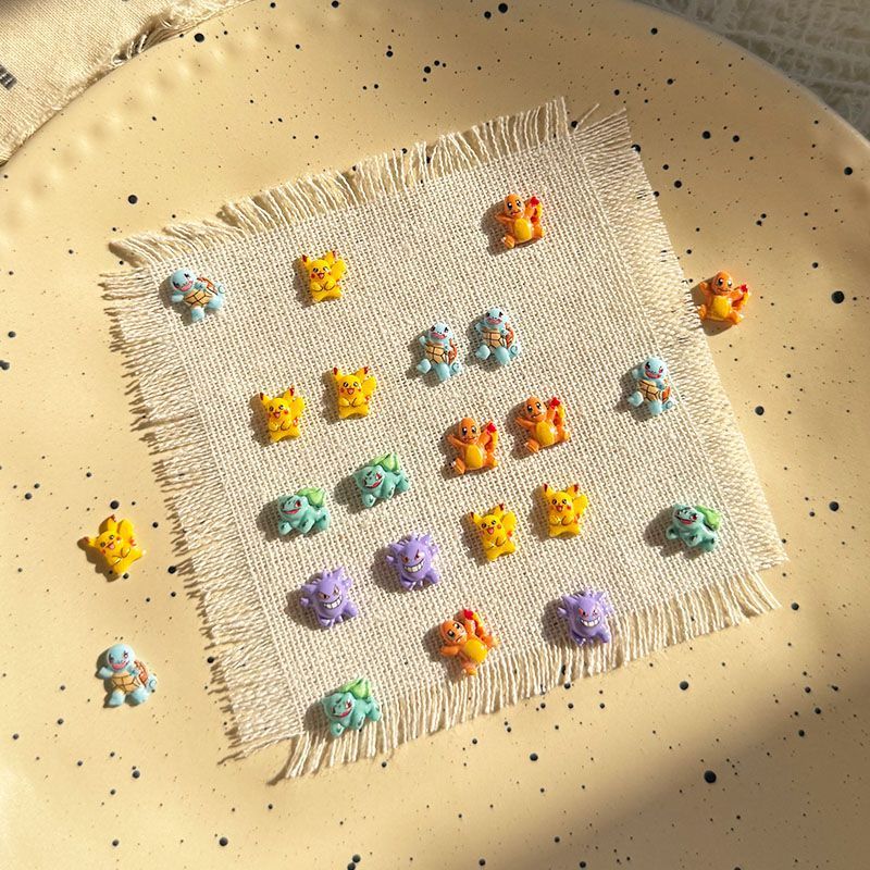 Pokemon nail art accessories,  - Resin Art Decor recension och pris