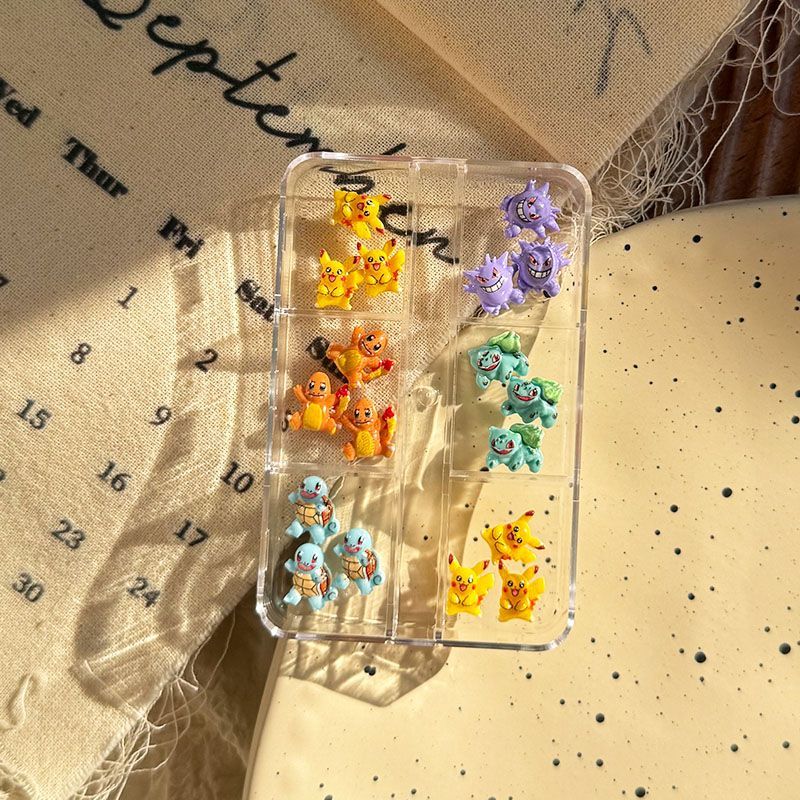 Pokemon nail art accessories,  - Resin Art Decor recension och pris