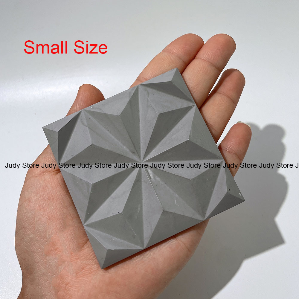 8.4cm Plaster Square Wall Tile - Coaster Mold Square recension och pris