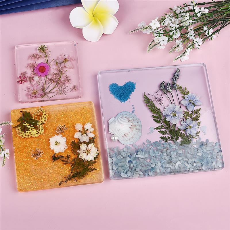 Round Square Rectangle Shape C - Coaster Mold Square recension och pris
