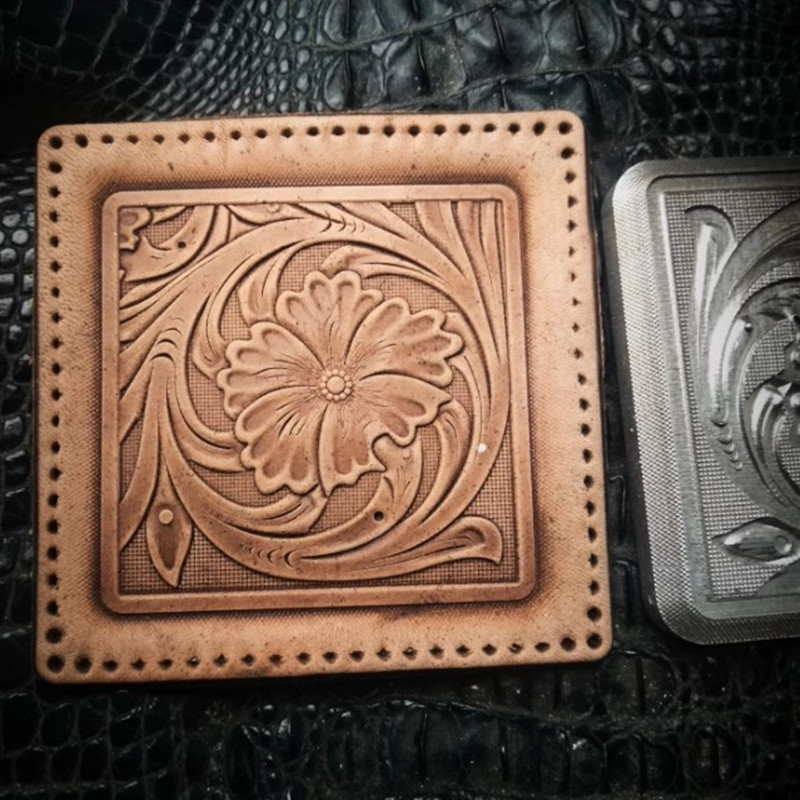 3D Aluminum Alloy  Arabesque L - Coaster Mold Square recension och pris