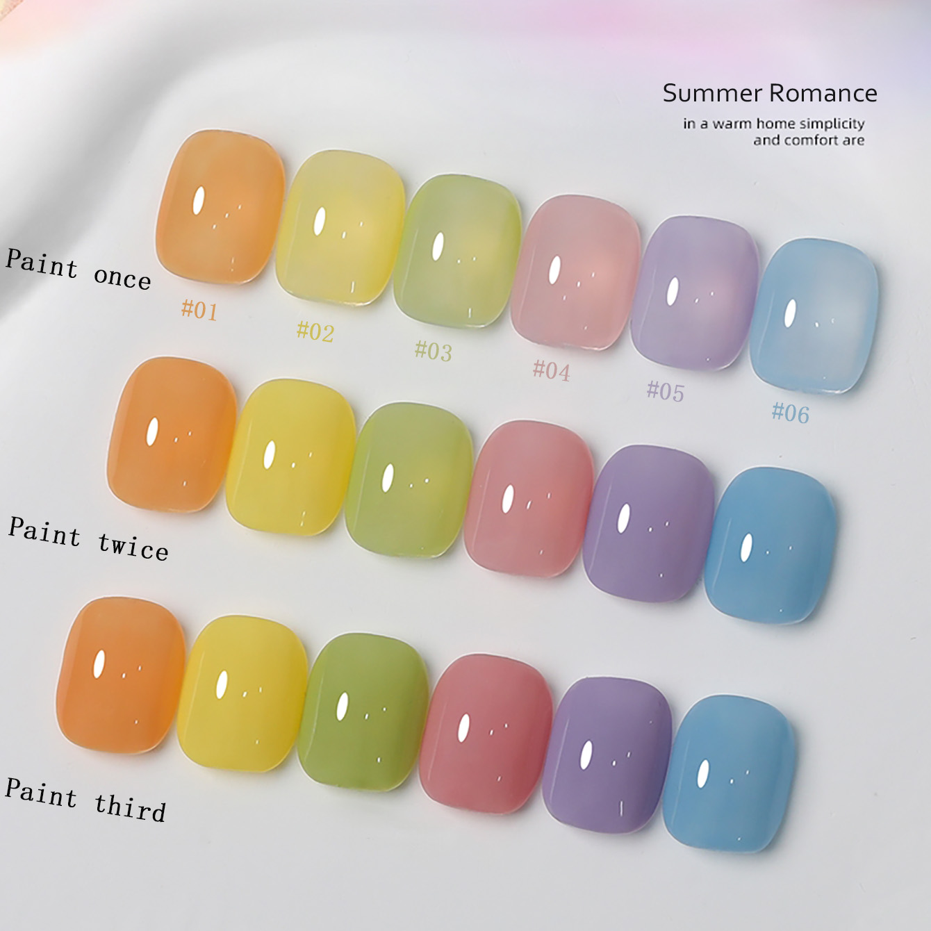 1-6pcs PSK New Macaron Candy O - Resin Art Price recension och pris