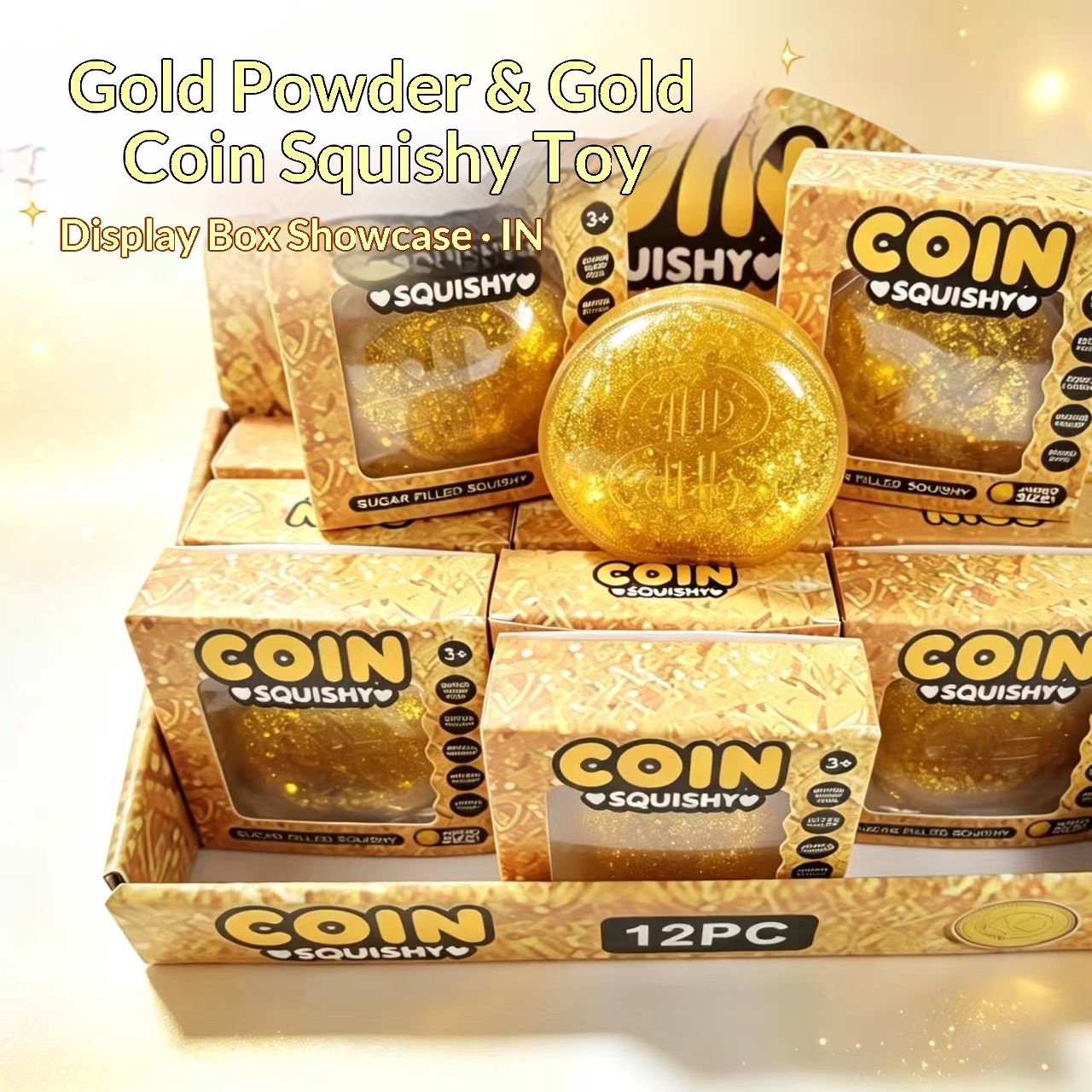 12pcs/Full Case 8.5cm Glitter  - Resin Art Materials recension och pris