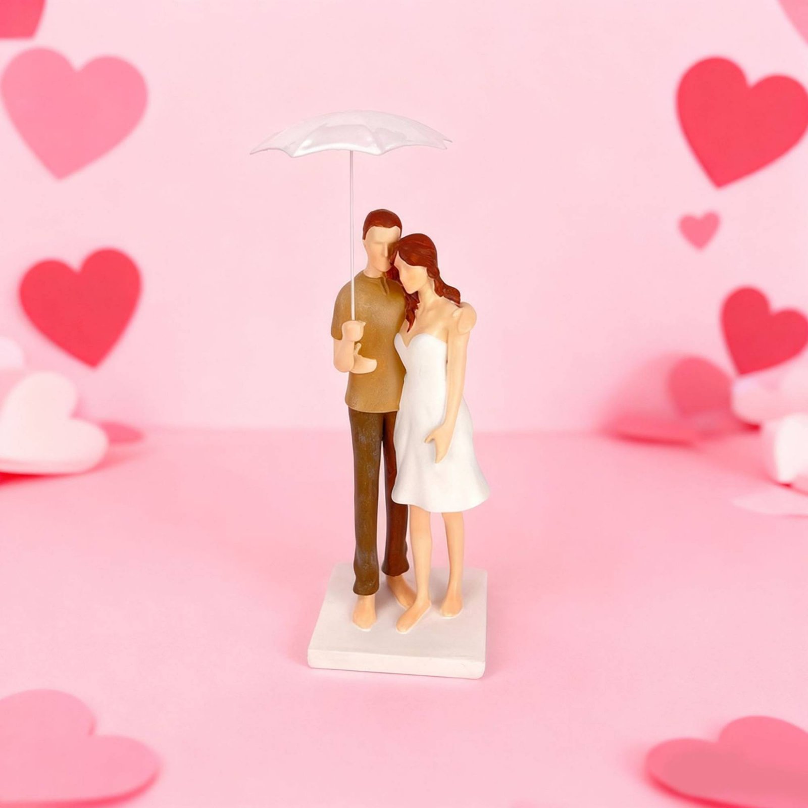 Couple Under Umbrella Decorati - Resin Art Design For Wedding recension och pris