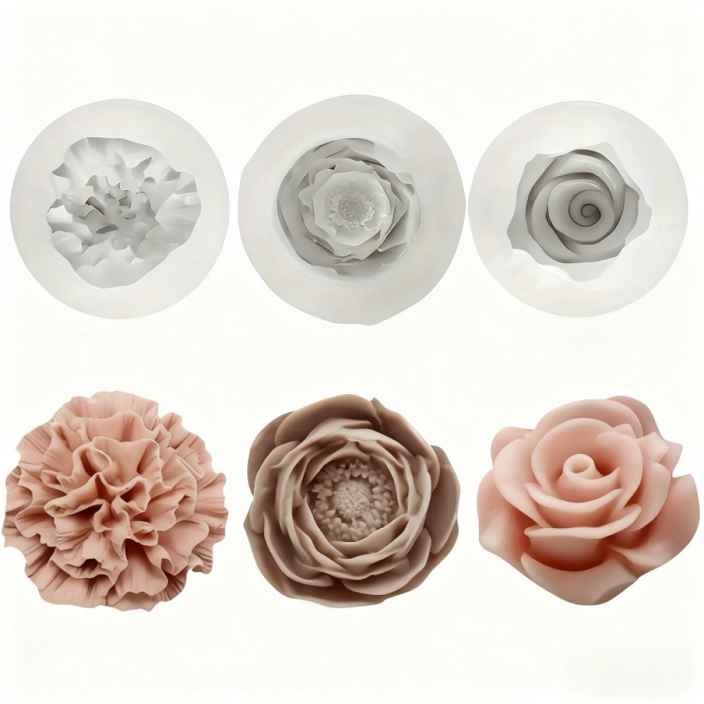 3-Piece Silicone Molds for Ros - Resin Art Design For Wedding recension och pris